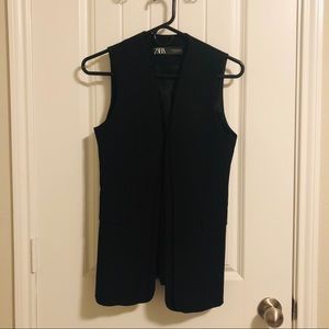 Zara Black Vest
